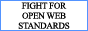 Fight for web standards